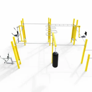 Pohybový park s moderním fitness vybavením