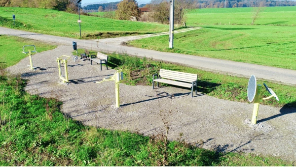 Outdoor-Fitnessgeräte für öffentliche Parks