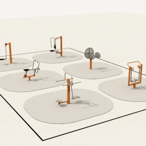 Outdoor fitness Set 3