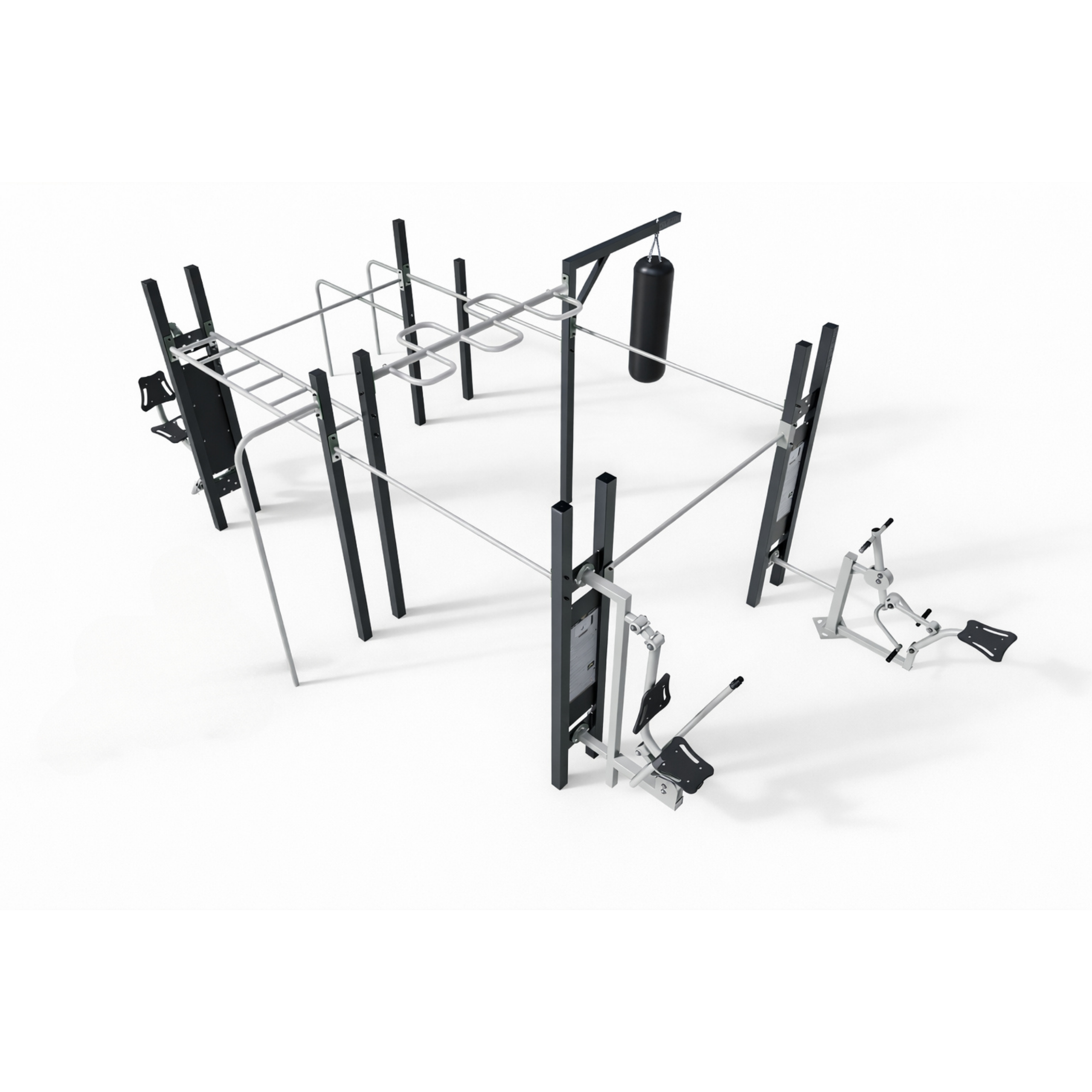 Multi Outdoor Park Set Nr. 1 | TRAINER Outdoor Fitnessgeräte I 1