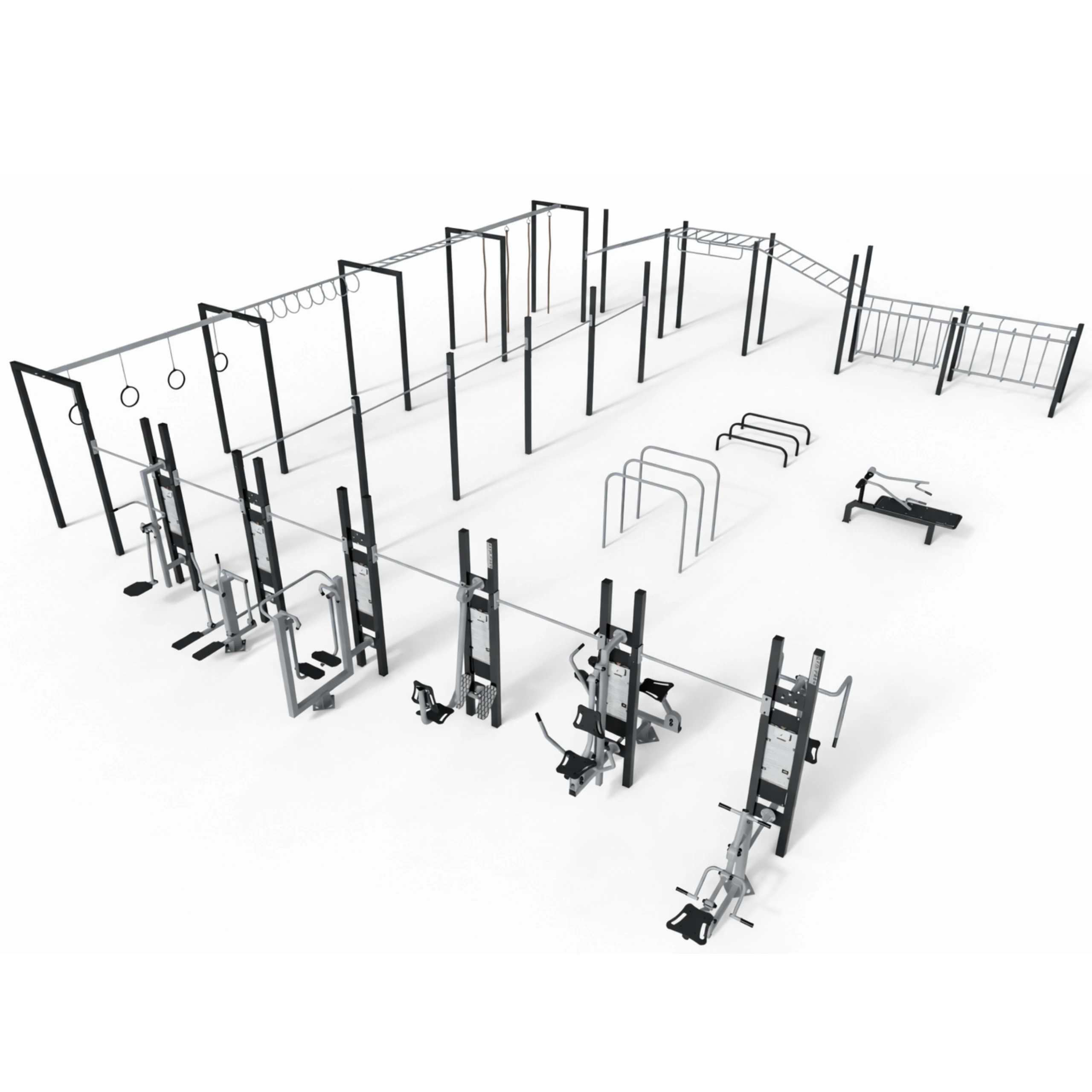 Outdoor Fitnessbereich Hersteller Geräte