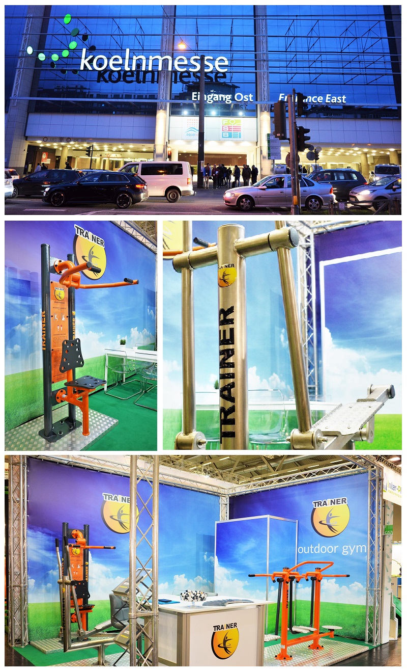 Trainer Outdoor Gym at FSB 2019 in Cologne