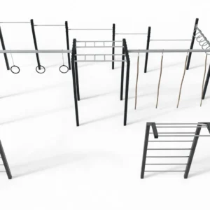 Instalación de fitness multifuncional para exteriores