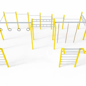 Equipos de street workout resistentes para exteriores