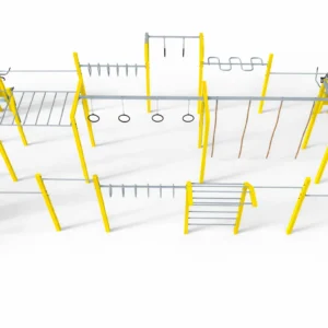 Structure de calisthenics extérieure pour adultes