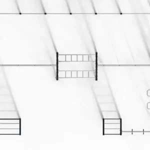Structure de street workout combinée avec appareils de fitness