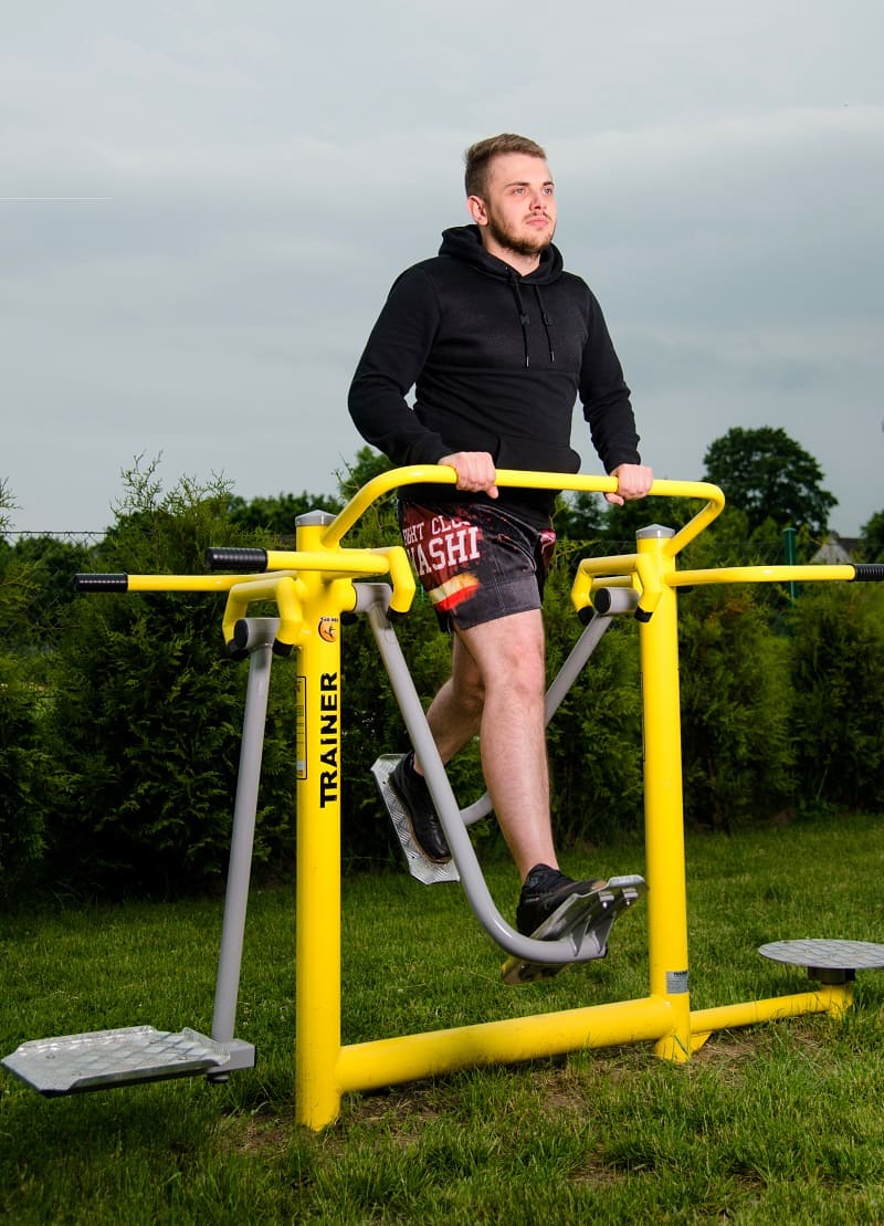 <span> Palestra Outdoor </span> <br/> TRAINER- fatto con passione. <br/>Cosa ci distingue: