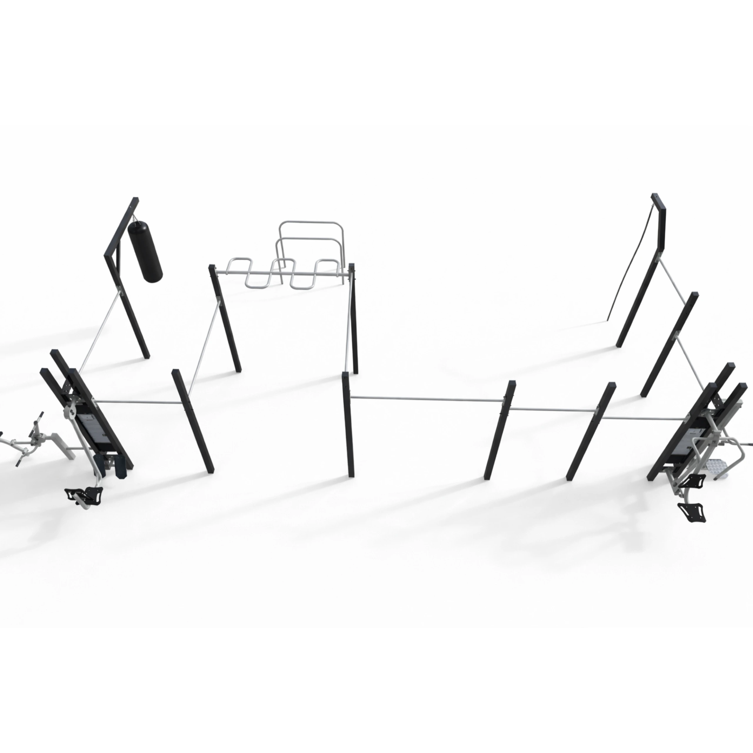 Attrezzature sportive outdoor per spazi pubblici