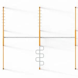 Parco fitness outdoor che combina street workout e macchine