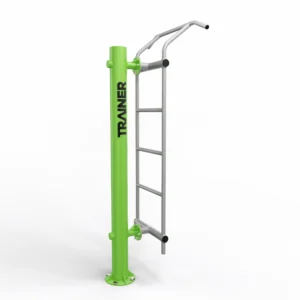 Outdoor fitness apparatus for strength and flexibility