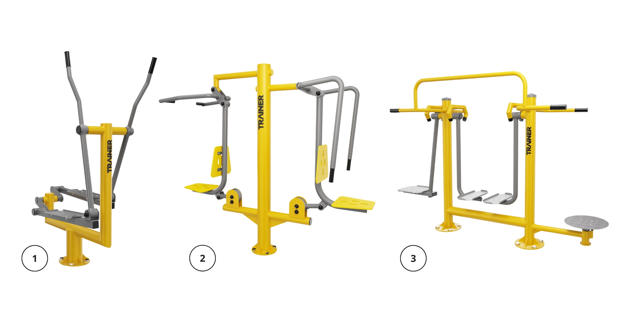 Trainer Outdoor Gym Set 3 -2