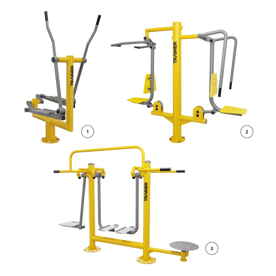 Trainer Outdoor Gym Set 3 -1