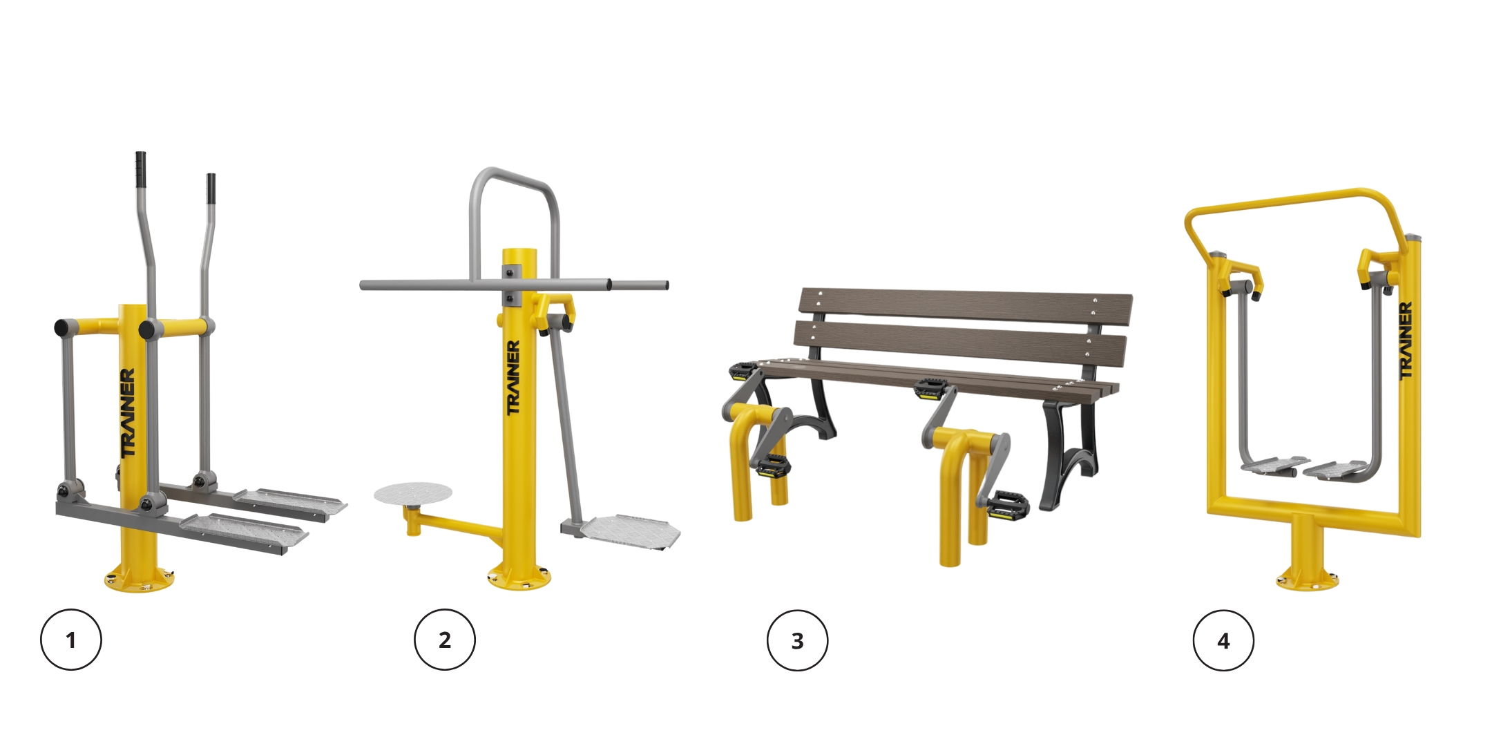 Trainer Outdoor Gym Set 4 -2