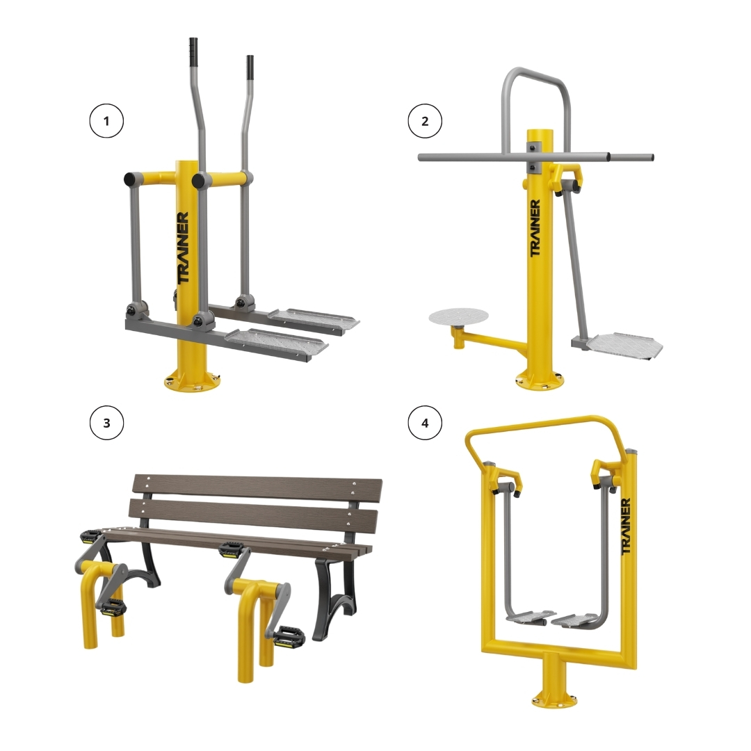 Trainer Outdoor Gym Set 4 -1