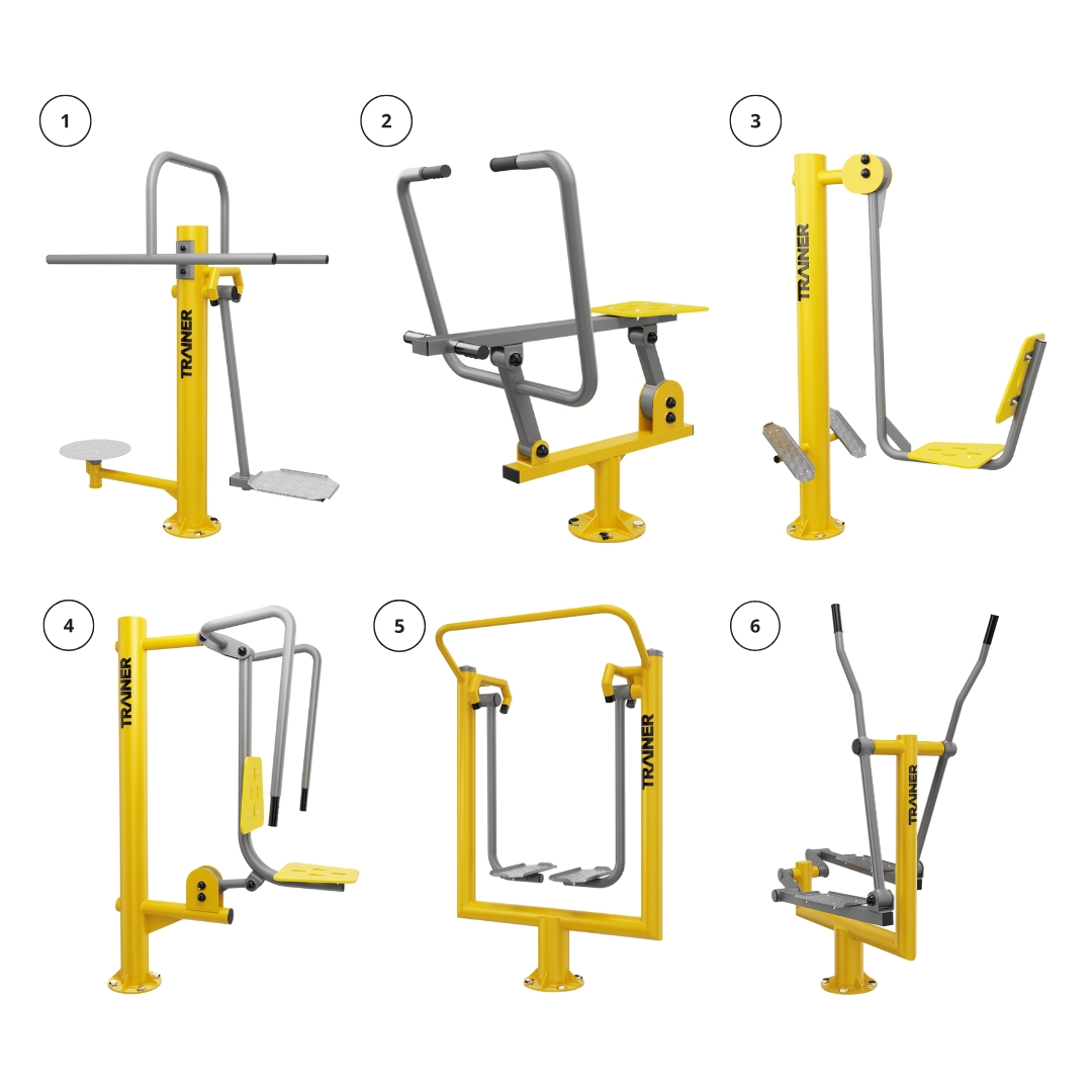 Trainer Outdoor Gym Set 8 -1