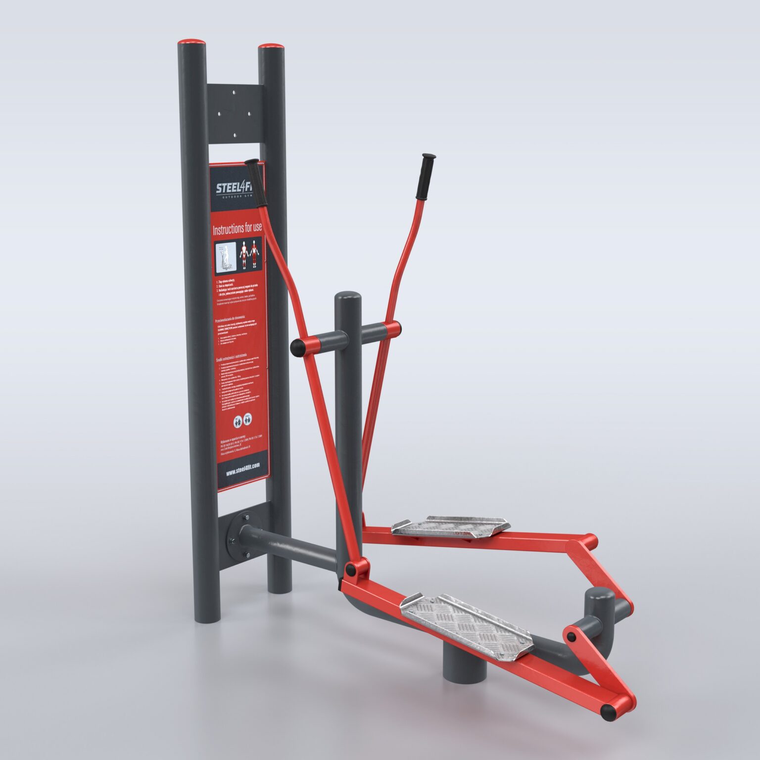 Cross Trainer Steel4Fit Trainer Outdoor Fitness