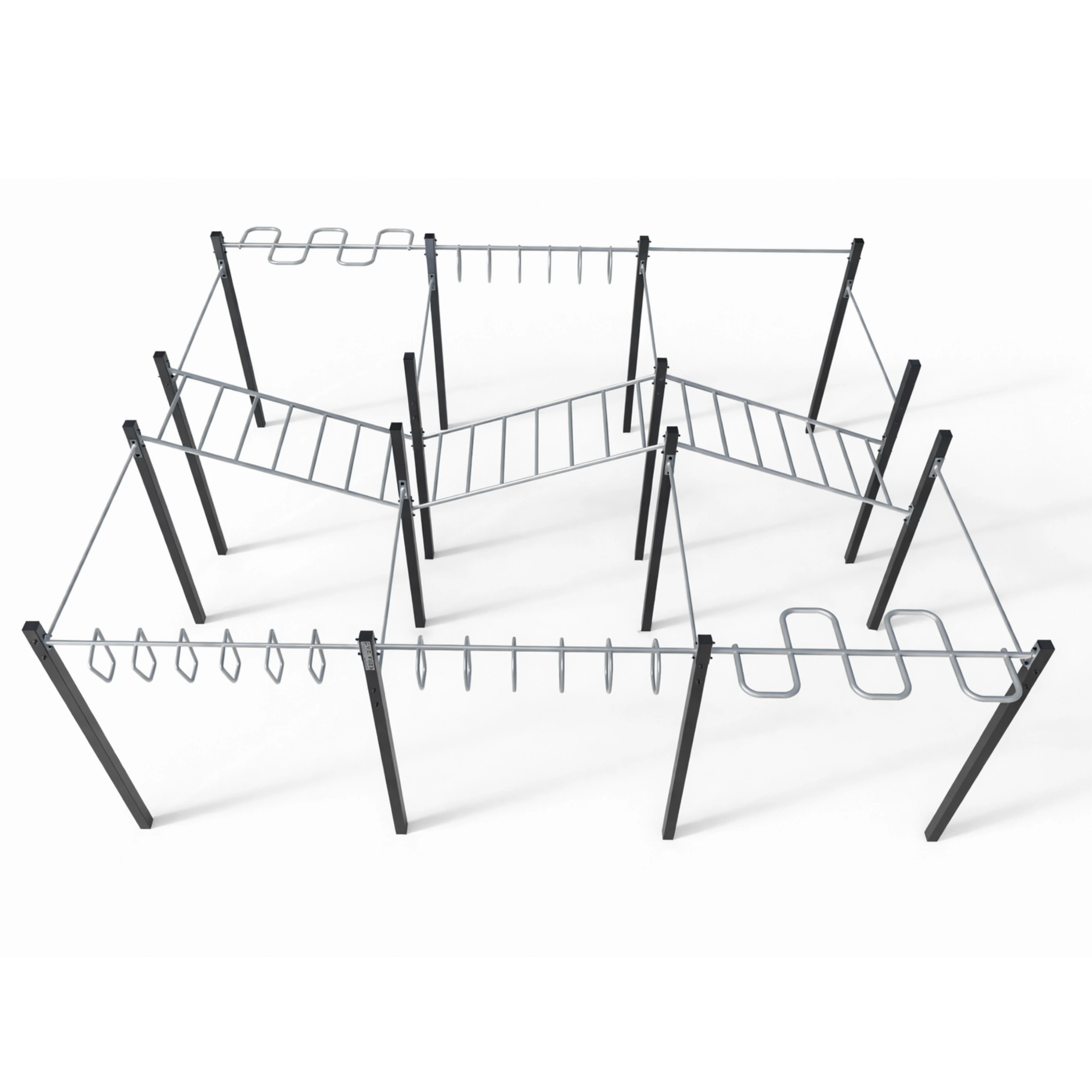 Multifunctional street workout set