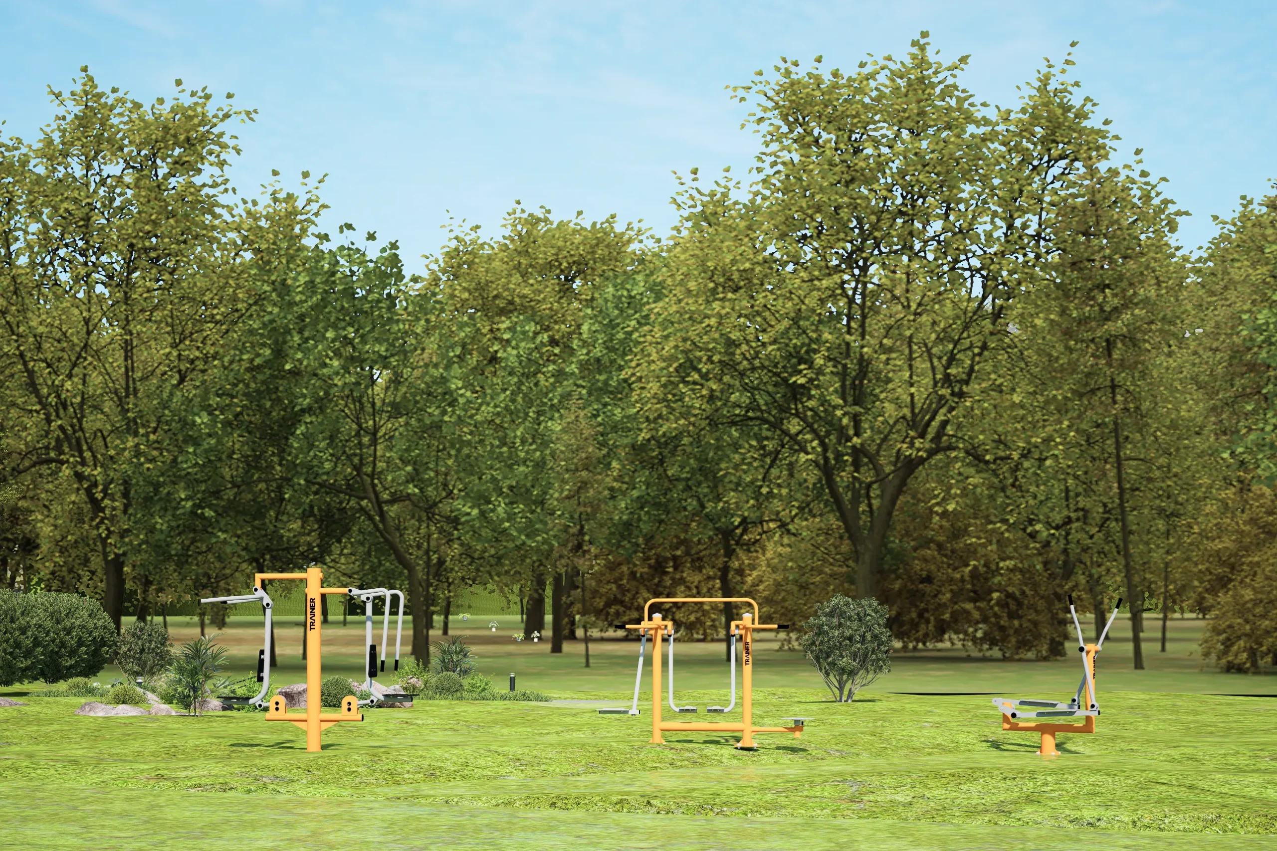 Outdoor gym Set 8 