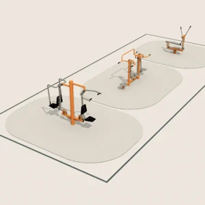 Outdoor gym Set 8