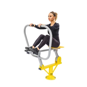 Rower outdoor gym workout