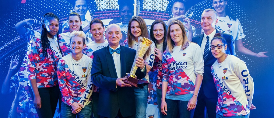 Trainer sponsors the women’s basketball team Artego Bydgoszcz – Winners of the „Polish Women’s Cup 2018”