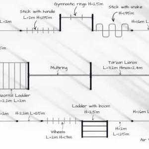 Street workout area Multi Outdoor Park
