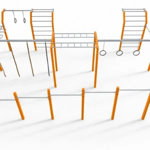 Multifunctional outdoor fitness zone