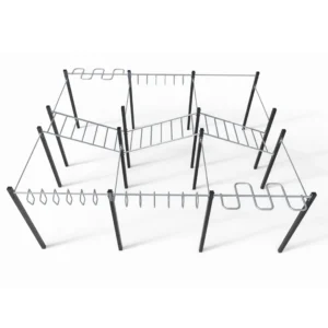 Multifunctional street workout set