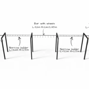 Outdoor fitness training zone Multi Outdoor Park