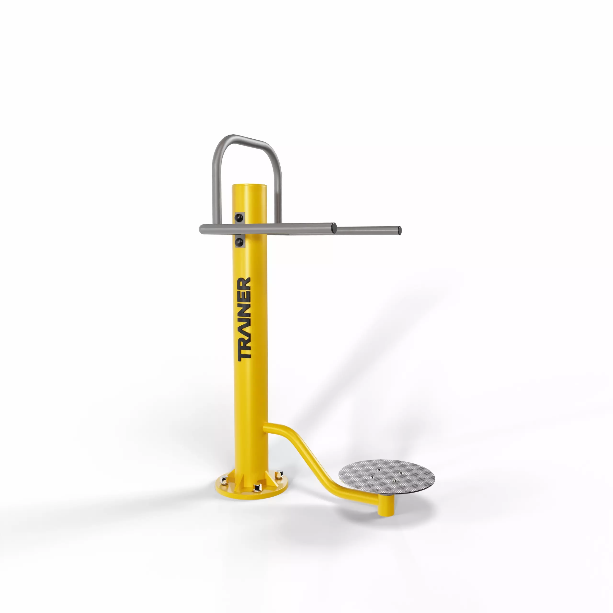 Single Twister - Yellow Outdoor fitness equipment