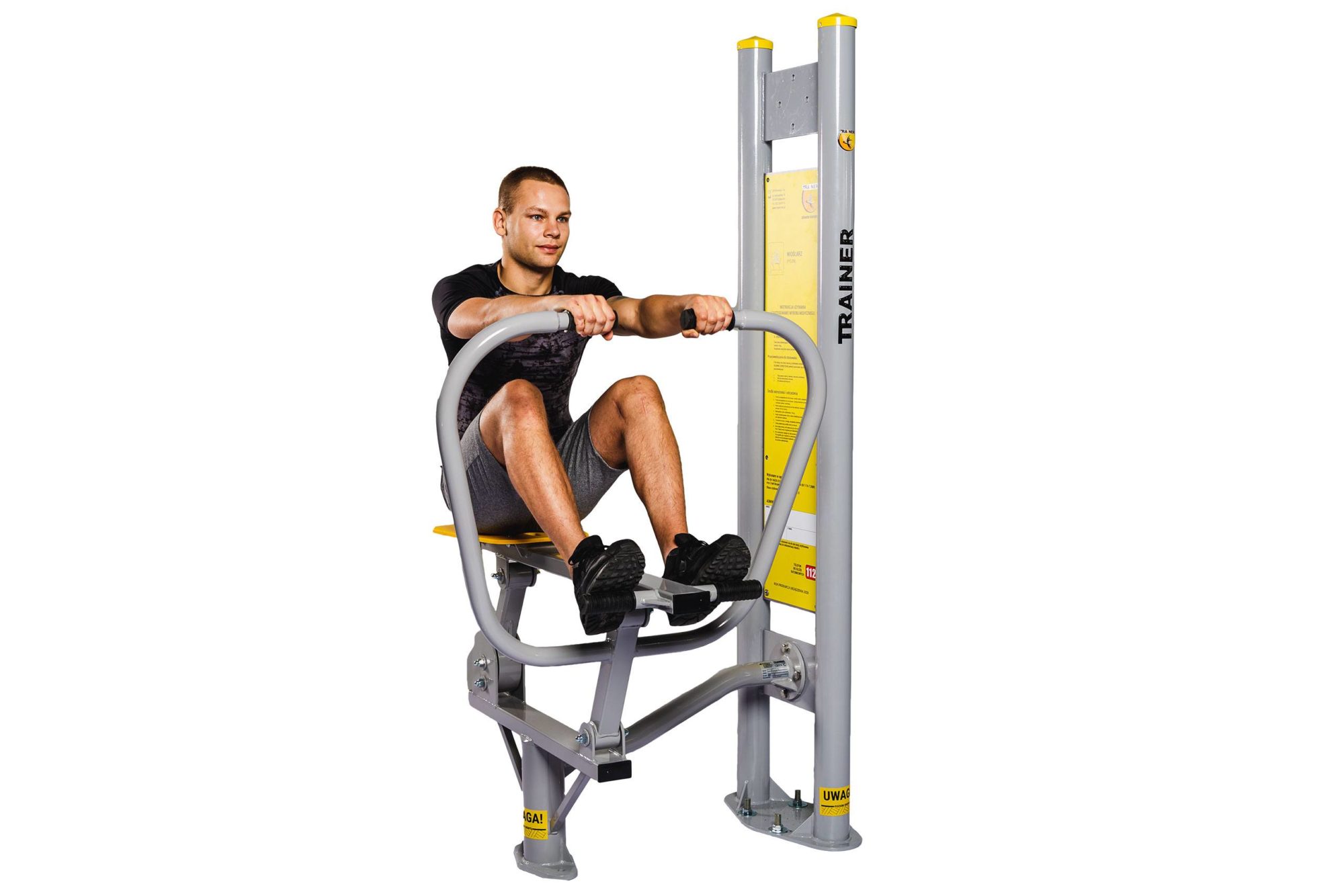 Rower Outdoor Fitness - Trainer Outdoor Gym