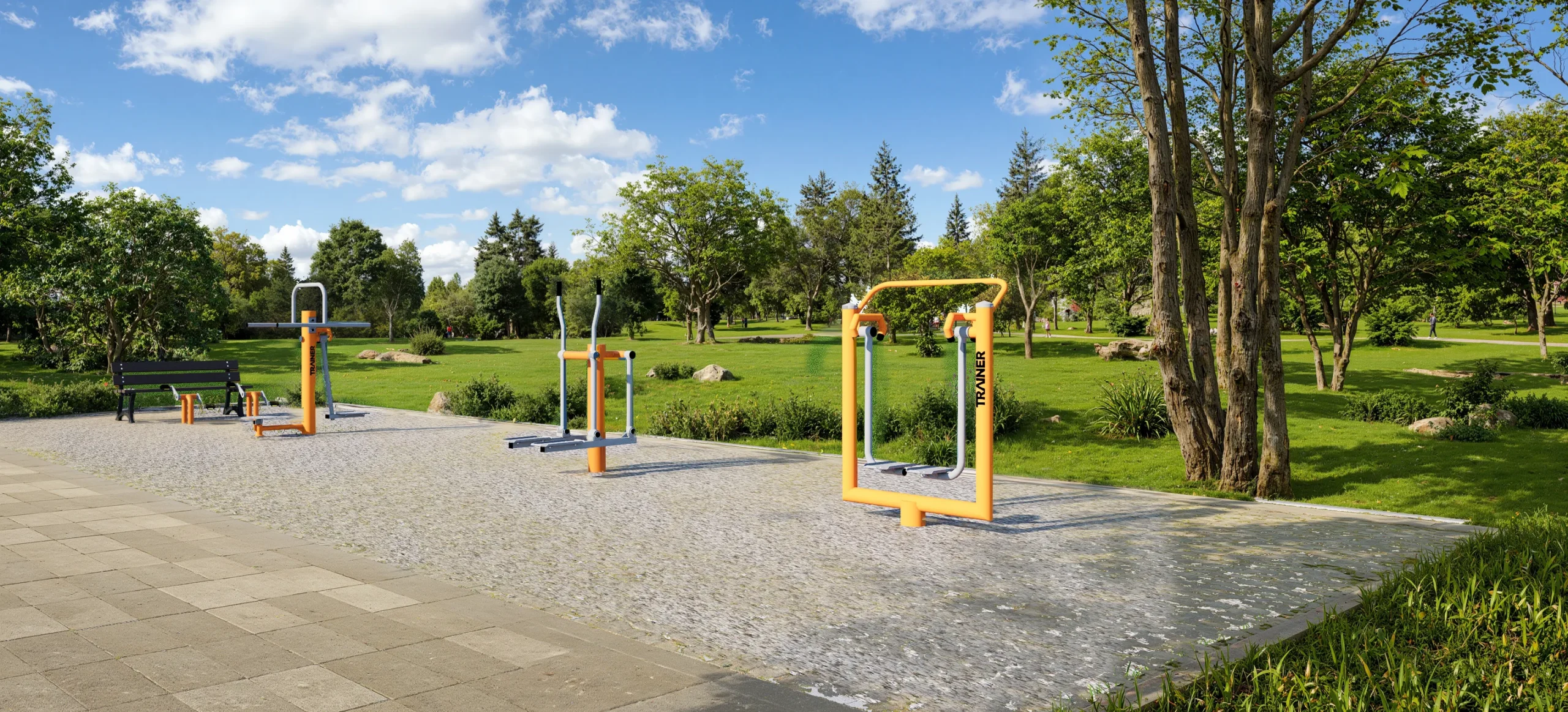 Outdoor Fitness set - outdoor training - Trainer Outdoor Gym - 7