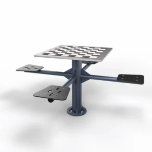 Chess table for outdoor play, for the park -1