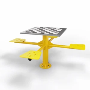 Chess table for outdoor play, for the park -4