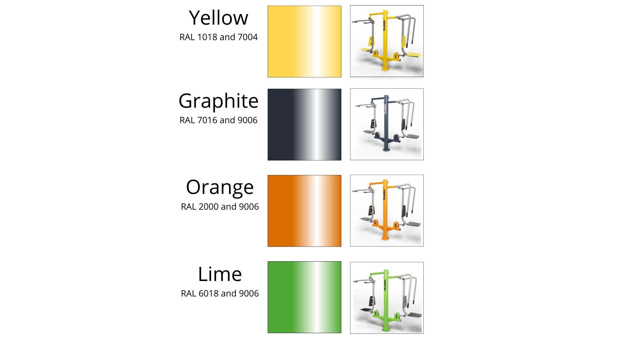 gym equipment list of names